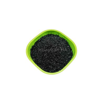 Black Granular Sodium Humate Type I 0.5-1.5mm And 1.5-2.5mm Size