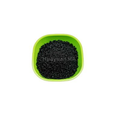 60% Humic Acid Content Sodium Humate Granules Soluble In Water Black Granular
