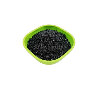 Black Granular Sodium Humate Type I 0.5-1.5mm And 1.5-2.5mm Size