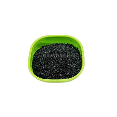 1-2mm 2-4mm Mesh Sodium Humate Flakes Soil Conditioner For Agriculture Improvement