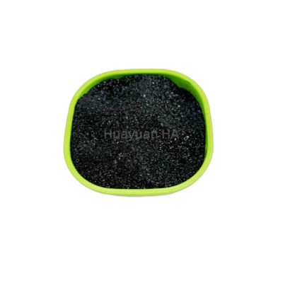 Black Flake Zinc Fulvate Organic Micronutrient Fertilizer Humic Acid Content ≥50%