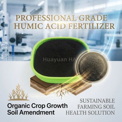 High Purity Potassium Humate Flake with 80% Humic Acid 50% Fulvic Acid and 12% K2O for Philippines Rice Cultivation